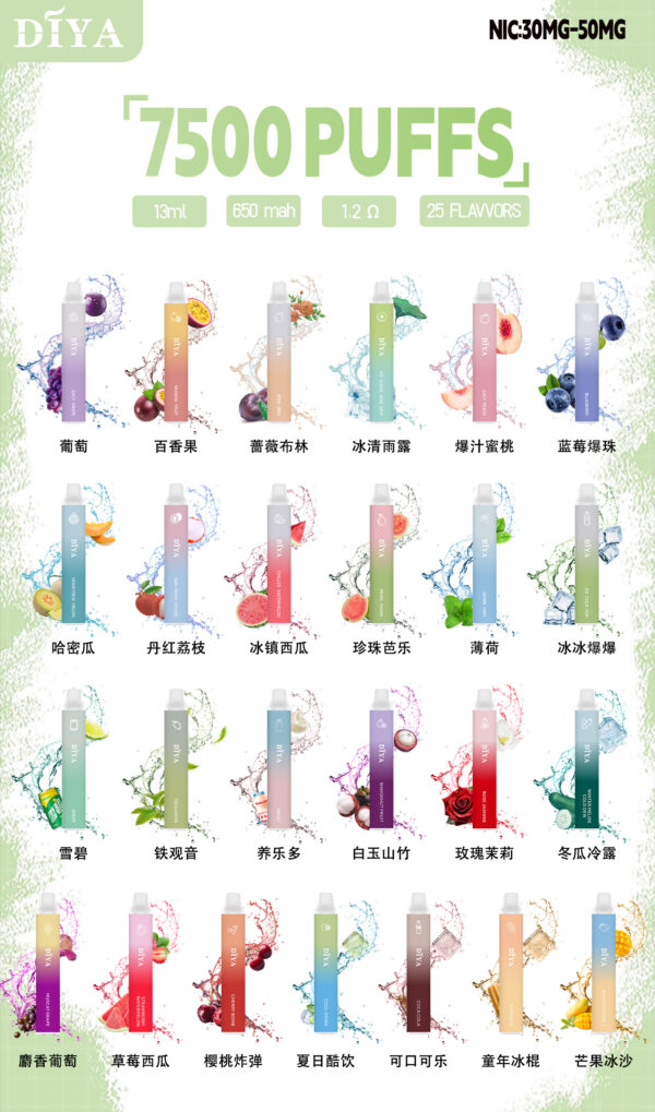 DIYA叮啞拋棄7500口✨水果味還原度極高💖 CP值拉滿🔥店長推薦