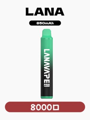 LANA ZOLT抛弃式8000口一次性✨可充電🔋超大容量👍時尚單品🔥活動【 8送1】